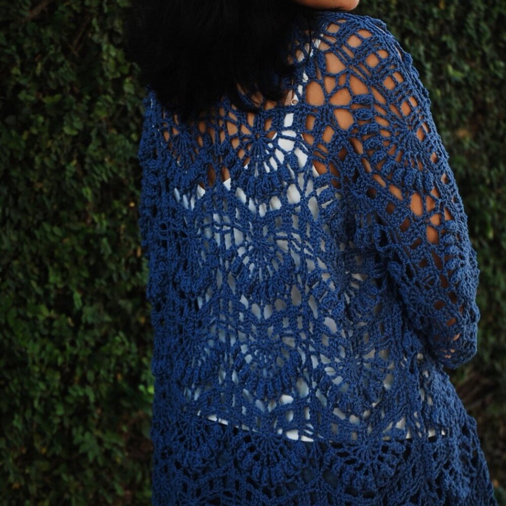 Established  Sweater  Navy blue with Gold Accents